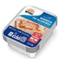 WYDA BANDEJA RETANGULAR 1.150ML 20 UND