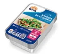 WYDA BANDEJA RETANGULAR 750ML 32 UND