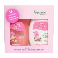 COMBO CHEIRINHO DE BEBE SHAMPOO ROSA 6X430ML + COND 210ML