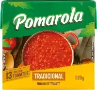 MOLHO DE TOMATE POMAROLA TP 12X520G
