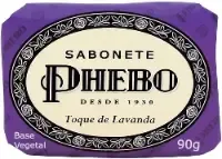SABONETE PHEBO TOQUE DE LAVANDA 12X90G