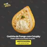 MEF12002554 - COXINHA DE FRANGO COM CATUPIRY SNACK SIZE 25G RETAIL (5 X BAG 1.2KG)