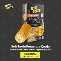 MEB0073 - BOLINHO DE PRESEUNTO E QUEIJO - 14 X 300G (RETAIL BOX - FRITO)