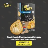 MEB0020 - COXINHA DE FRANGO C/ CATUPIRY - 14 X 300G (RETAIL BOX - FRITO)