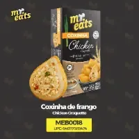 MEB0018 - COXINHA DE FRANGO - 14 X 300G (RETAIL BOX - FRITO)