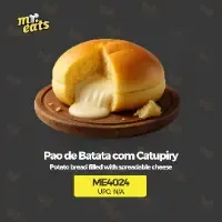 ME4024 - PAO DE BATATA RECHEADO C/ CATUPIRY - 40 X 200GR