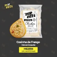 ME2556 (ME3056) - COXINHA DE FRANGO - 12 X 600G - (FOOD SERVICE - PARA FRITAR)