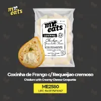 ME2554 (ME3054) - COXINHA DE FRANGO C/ CATUPIRY - 12 X 600G - (FOOD SERVICE - PARA FRITAR)