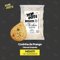 ME0071 - COXINHA DE FRANGO - 6 X 1.3KG (FOOD SERVICE - PARA FRITAR)