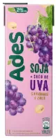 BEB DE SOJA ADES UVA 6X1L