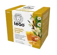 CHA LEAO CAMOMILA BAUNILHA MEL 20X10X1.6G