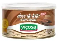DOCE DE LEITE COM CACAU VICOSA 12X400GR