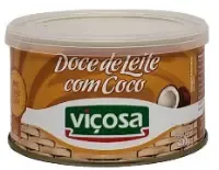 DOCE DE LEITE COM COCO VICOSA 12X400GR