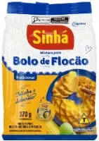 MISTURA PARA BOLO DE FLOCAO TRADICIONAL SINHA 12X370G