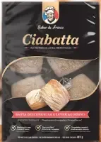 PAO PETIT CIABATTA SABOR DE FRANCE 12X410G
