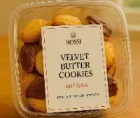 ROSSI VELVET BUTTER COOKIES ARTISAN 12X226G