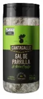SAL CHURRASCO PARILLA CANTA GALLO SALSA CRIOULA 12X250G POTE