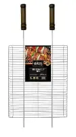 GRELHA SEGREDO DO CHEF C/ BORDA GRILAZER INOX 50CM X 40CM UN (GR0045)