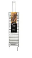 GRELHA P/ CORACAO GRILAZER INOX (P) 46CM X 9.5CM UN (GR0083)