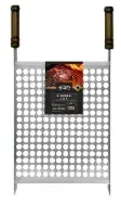 GRELHA PARRILHA GRILAZER INOX 40CM X 40CM UN (GR0101)
