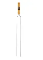 ESPETO PRATA DUPLO GRILAZER 85CM UN (GR0204)