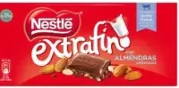 CHOC NESTLE EXTRAFINO AO LEITE ALMENDRA 30X123G (DISPLAY)