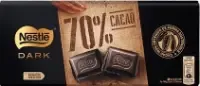 CHOC NESTLE DARK 70% 22X120G (DISPLAY)