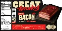 SMOKED BACON GREAT SMOKE 24LB BOX