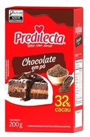 CHOCOLATE EM PO 32% CACAU PREDILECTA 24X200G