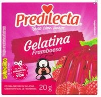 GELATINA EM PO FRAMBOESA PREDILECTA 36X20G