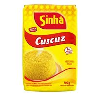 FARINHA MILHO CUSCUZ SINHA 30X500G