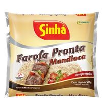 FAROFA PRONTA MANDIOCA SINHA 10X250G