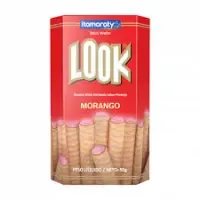CHOC LOOK WAFER MORANGO 20X55G