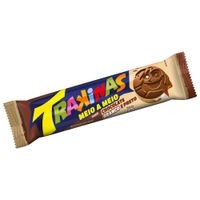 BISC TRAKINAS MEIO CHOC/BRANCO 54X126G