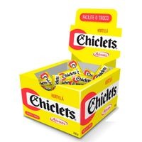 CHICLE ADAMS HORTELA 100X2,8G (DISPLAY)