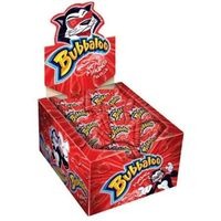 CHICLE BUBBALOO MORANGO 60X5G (DISPLAY)