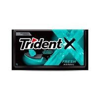 CHICLE TRIDENT X FRESH HERBAL 21X8G (DISPLAY)