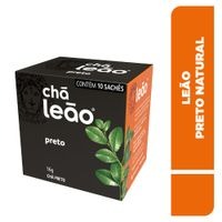 CHA LEAO PRETO 10X10X1.6G