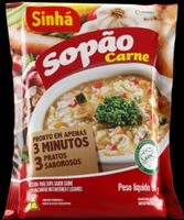 SOPAO SINHA CARNE COM LEGUMES SINHA 12X90G