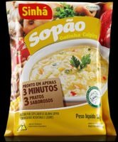 SOPAO SINHA GALINHA COM LEGUMES SINHA 12X90G