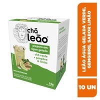 CHA LEAO COLD BREW VERDE C GENGIBRE & LIMAO 12X10UND