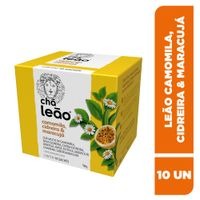CHA LEAO CAMOMILA C CIDREIRA & MARACUJA 20X10X1.6G