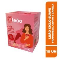 CHA LEAO FASES CICLO SUAVE FRAMBOESA, CRAVO & CANELA 12X10UND