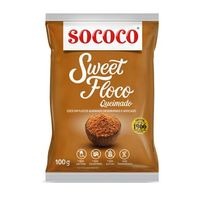 COCO RALADO SWEET FLOCO SOCOCO QUEIMADO 24X100G