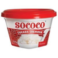 COCADA CREMOSA SOCOCO BRANCA 12X335G
