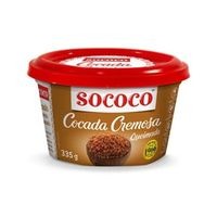 COCADA CREMOSA SOCOCO QUEIMADA 12X335G