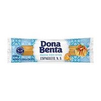 MASSA ESPAGUETE C OVOS N8 DONA BENTA 24X500G