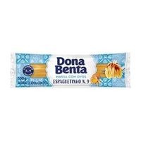 MASSA ESPAGTINHO C OVOS N9 DONA BENTA 24X500G