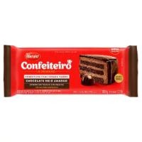 COBERTURA EM BARRA CONFEITEIRO MEIO AMARGO HARALD 10X1,010KG