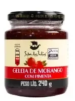 GELEIA DE MORANGO COM PIMENTA SABOR DAS INDIAS 12X240G